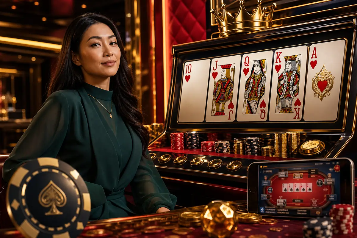 96mas Casino suasana permainan live dealer
